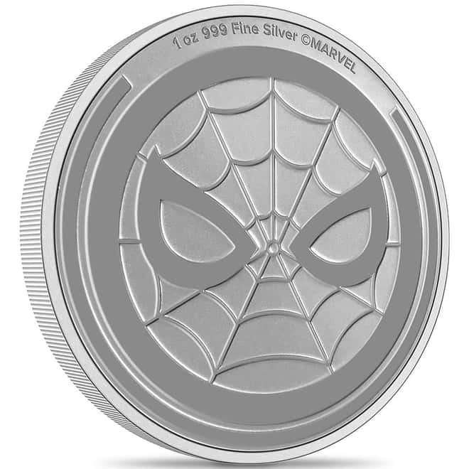 Monster Box of 250 - 2023 Niue 1 oz Marvel Spider-Man Silver Coin .999 Fine BU