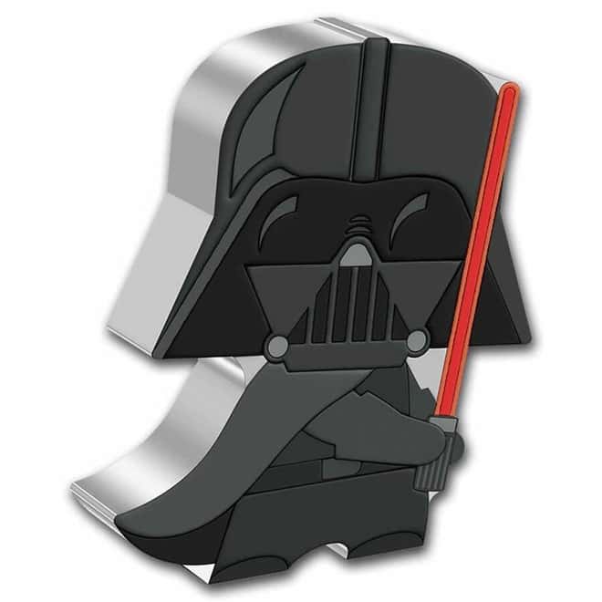 2023 Niue 1 oz Star Wars Darth Vader Return of the Jedi Silver Chibi Coin