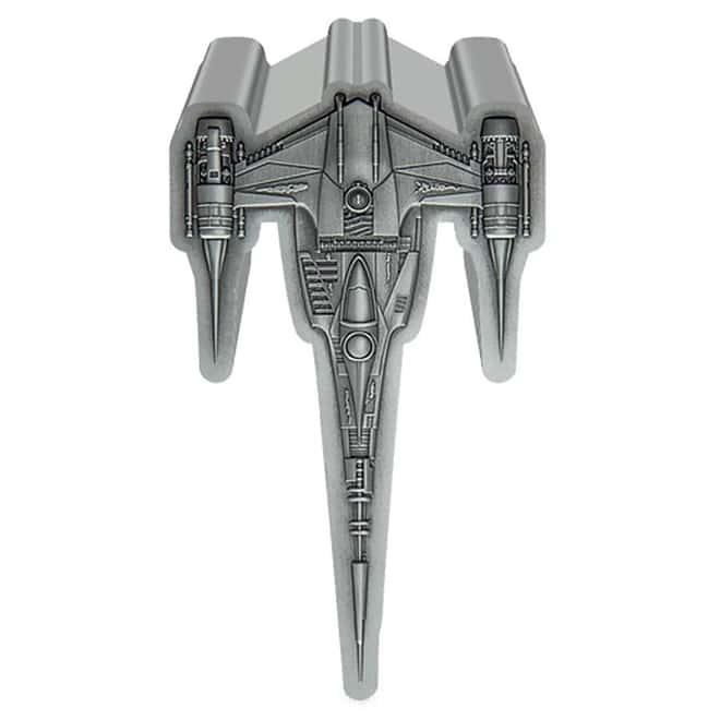 2023 Niue 1 oz Star Wars The Mandalorian's N-1 Starfighter Silver Coin