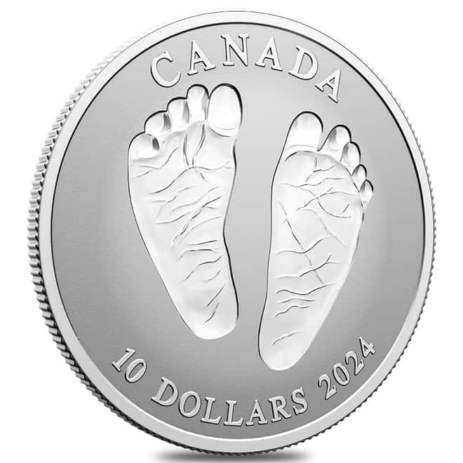 2024 Canada 1/2 oz Silver Welcome to The World Baby Gift Coin