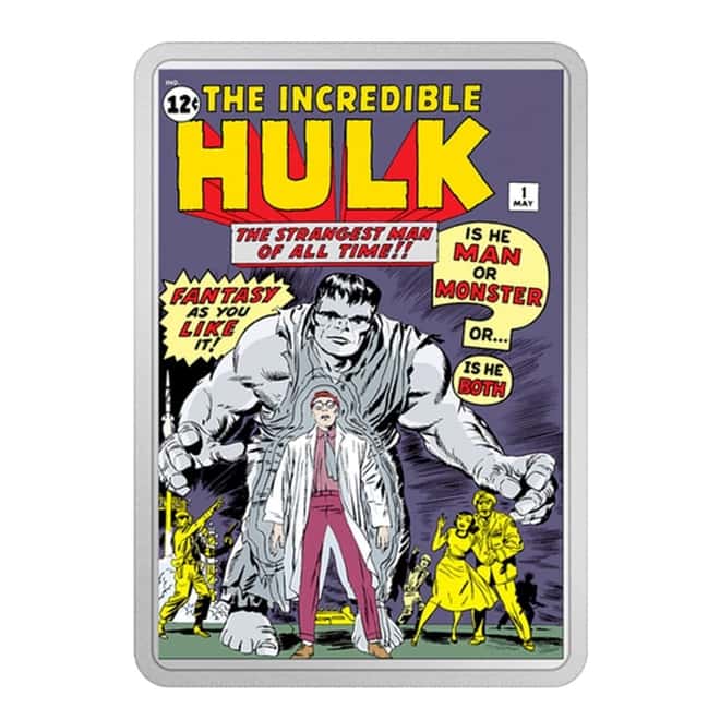 2024 Niue 2 oz Marvel The Incredible Hulk #1 Silver Comix Coin