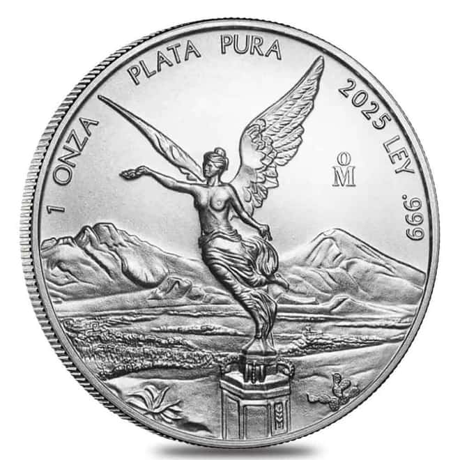 2025 1 oz Mexican Libertad Silver Coin BU