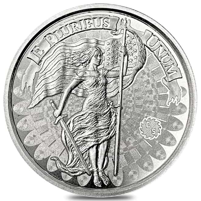 2 oz Unity Silver Round .999 Fine
