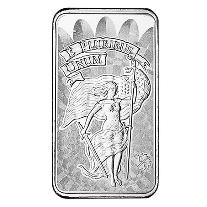 Lot of 100 - 5 oz Unity Silver Bar .999 Fine