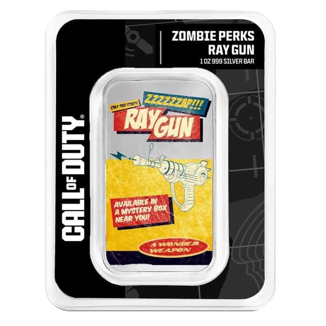 1 oz Call of Duty Zombie Perks Silver Bar Mystery Pack .999 Fine (in TEP)