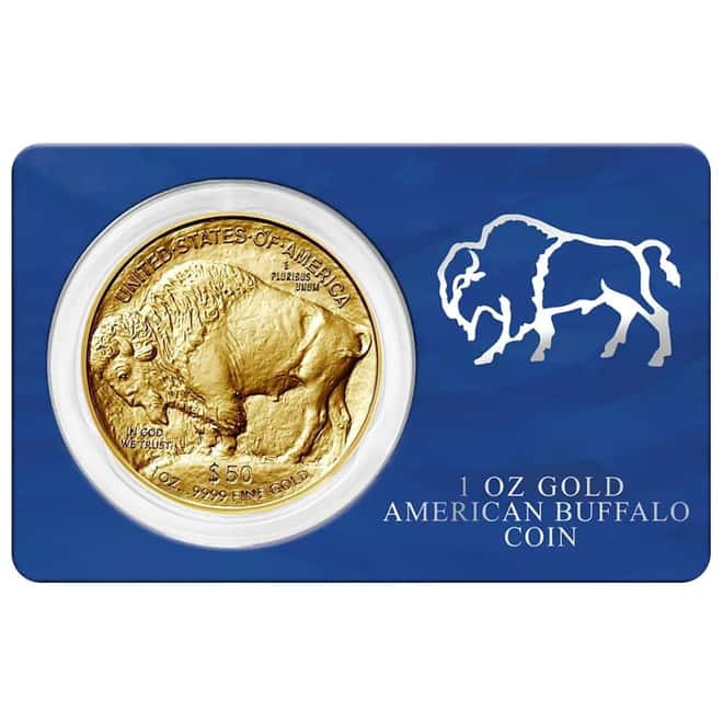 2025 1 oz Gold American Buffalo $50 Coin BU (in Assay)