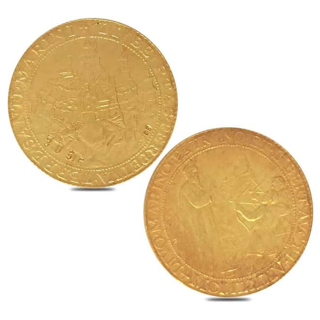 1975 San Marino Gold/Silver Antiqued State Seals 4-Medal Set