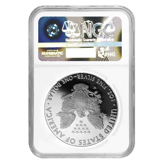 2020-W 1 oz Proof Silver American Eagle NGC PF 70 UCAM Early Releases