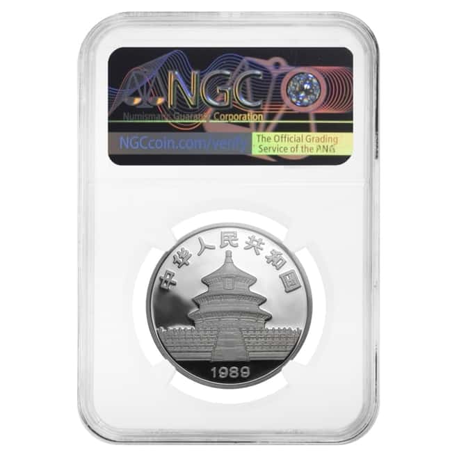 1989 1 oz Chinese Proof Platinum Panda 100 Yuan NGC Proof Details