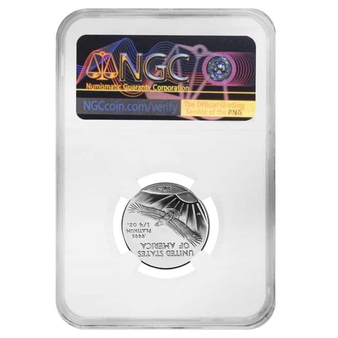 1997 W 1/4 oz $25 Platinum American Eagle Proof Coin NGC PF 69 UCAM