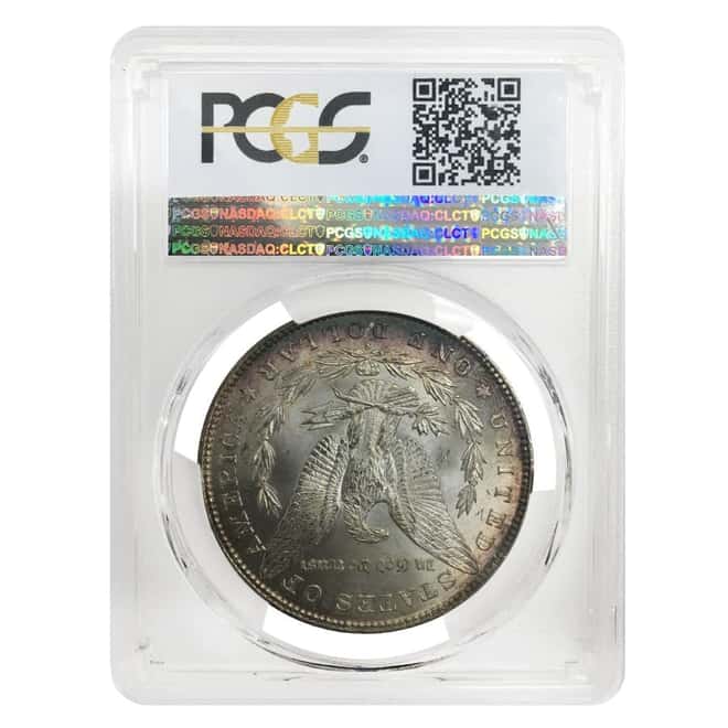 1880/9-S Silver Morgan Dollar PCGS MS 65