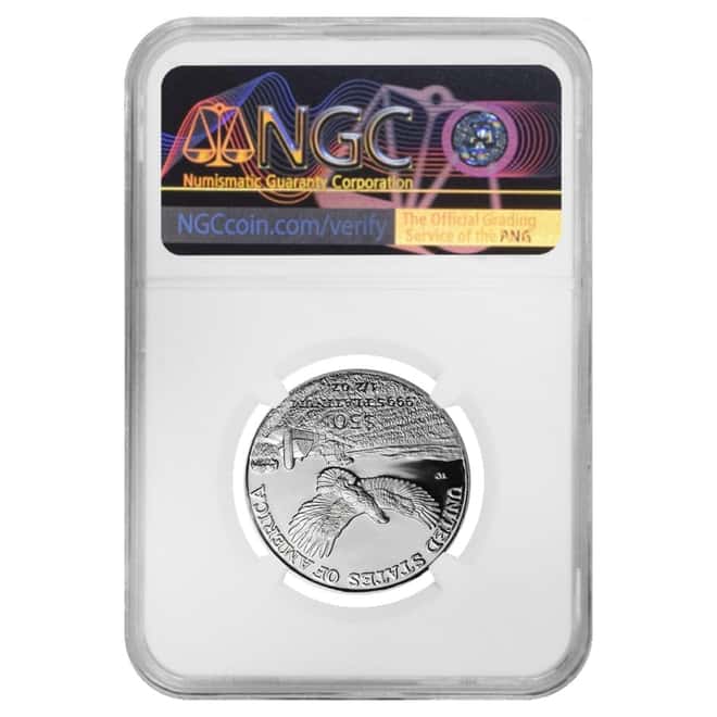 2000 W 1/2 oz $50 Platinum American Eagle Proof Coin NGC PF 69 UCAM