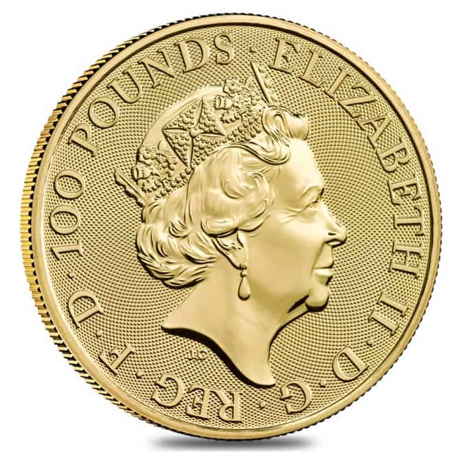 2020 Great Britain 1 oz Gold Year of the Mouse / Rat Coin .9999 Fine BU