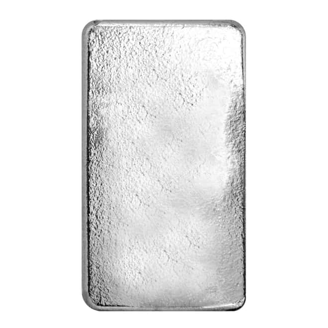 10 oz Eagle Design Silver Cast Bar .9999 Fine