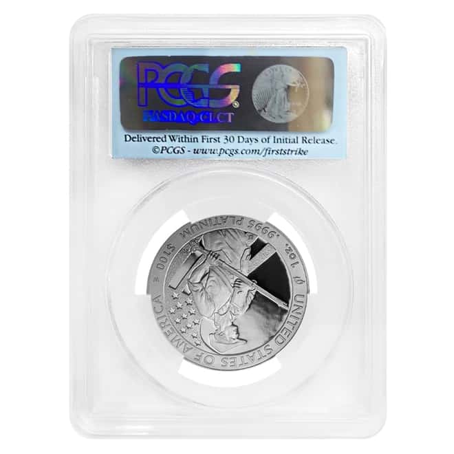 2012 W 1 oz $100 Platinum American Eagle Proof Coin PCGS PF 69 DCAM First Strike