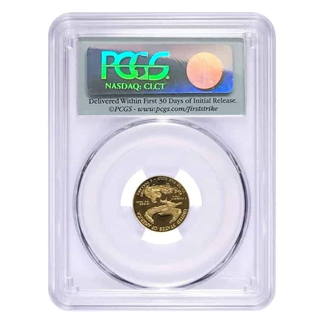 2010 W 1/10 oz $5 Proof Gold American Eagle PCGS PF 70 First Strike