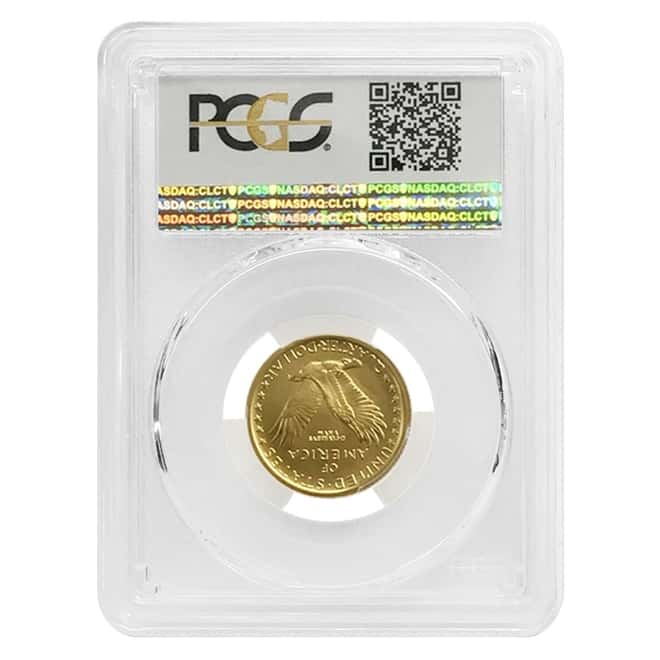 2016 1/4 oz Standing Liberty Quarter Centennial Gold Coin PCGS SP 70