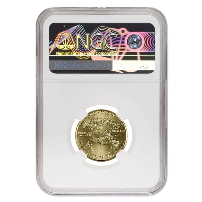 1994 1/4 oz $10 Gold American Eagle NGC MS 70