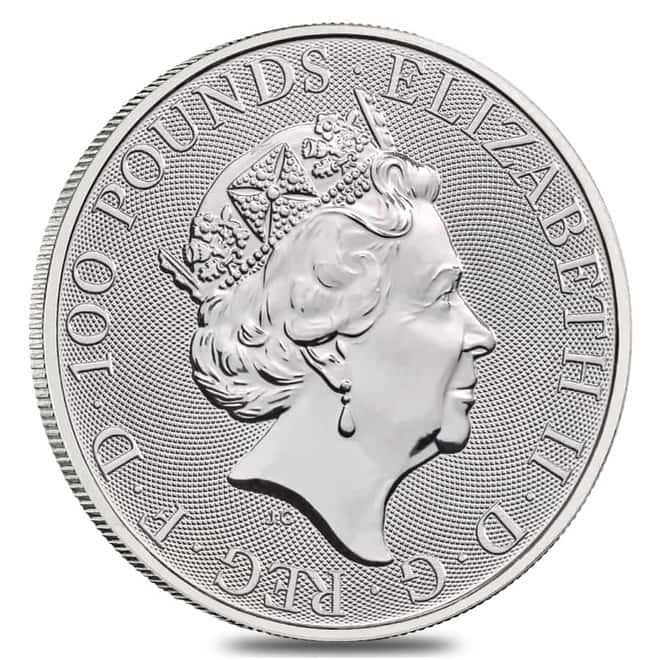 2020 Great Britain 1 oz Platinum Britannia Coin .9995 Fine BU