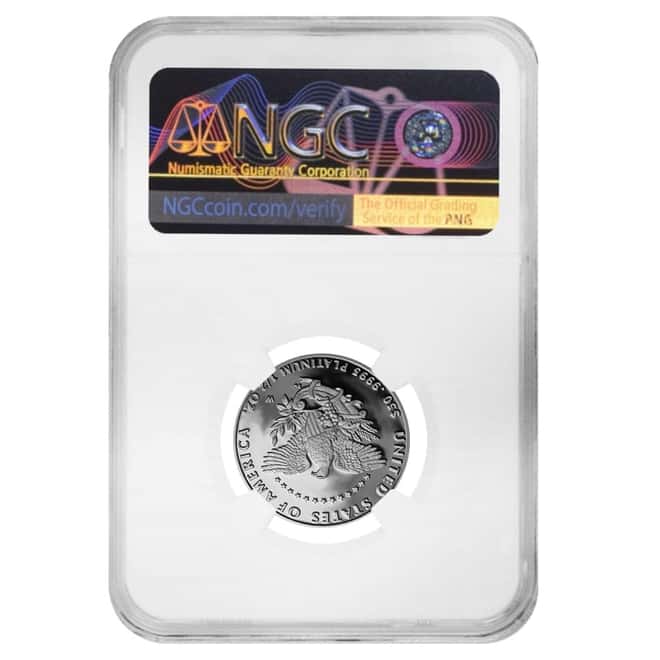 2005 W 1/2 oz $50 Platinum American Eagle Proof Coin NGC PF 69 UCAM 