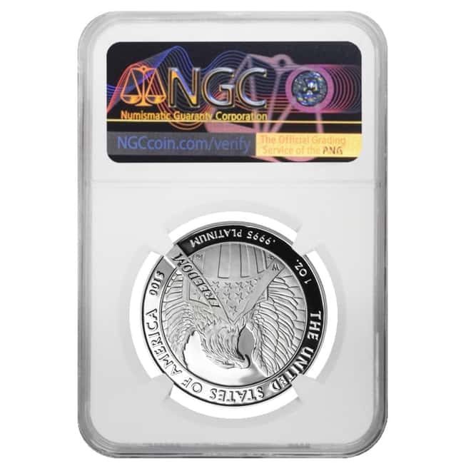 2007 W 1 oz $100 Platinum American Eagle Proof Coin NGC PF 69 UCAM
