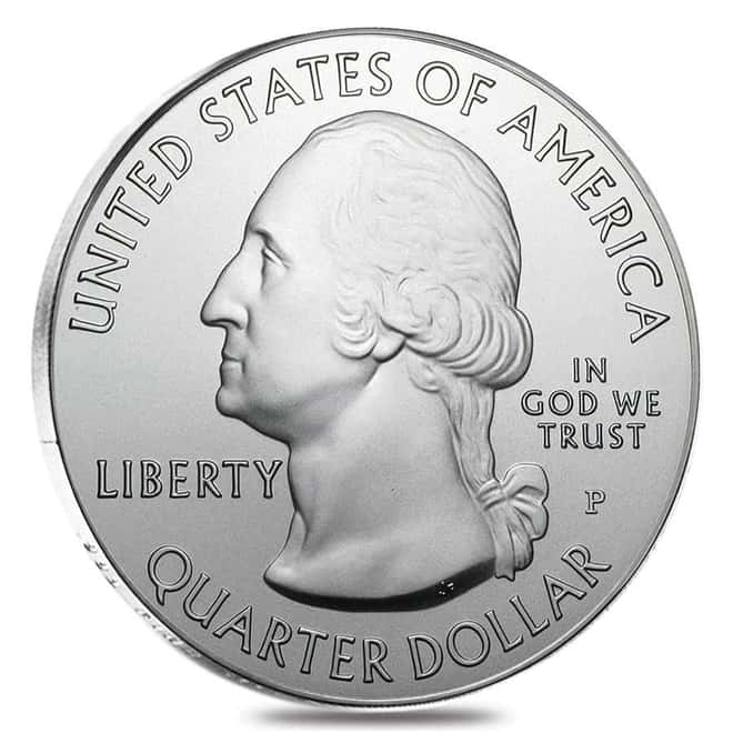 2012-P 5 oz Silver America the Beautiful ATB Maine Acadia National Park (w/Box & COA)