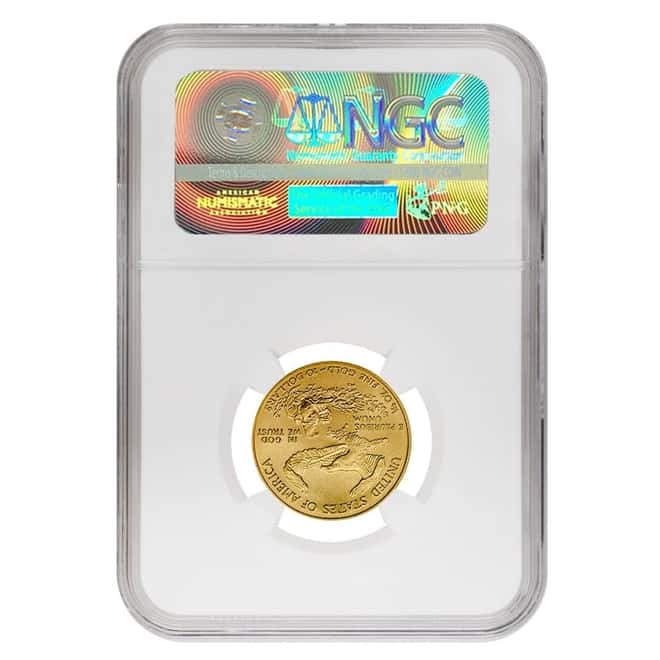 2003 1/4 oz $10 Gold American Eagle NGC MS 70