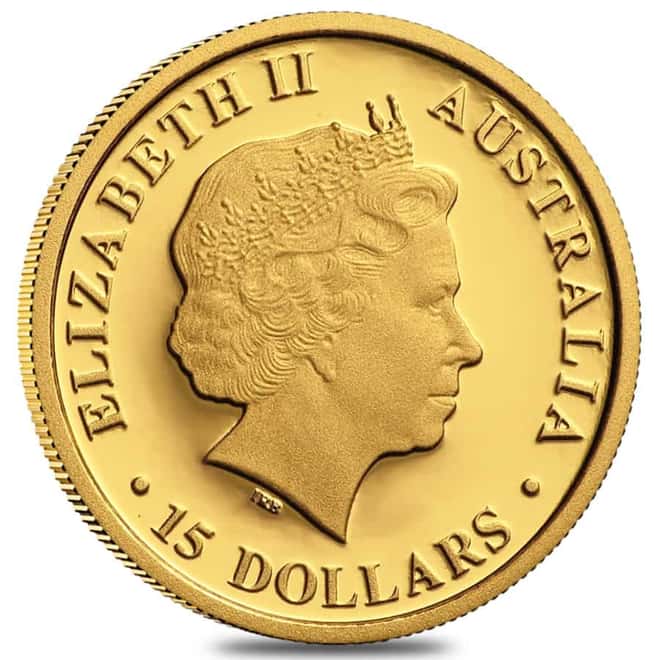 2017-P 1/10 oz $15 Gold Australian Koala Proof Coin (w/Box & COA)