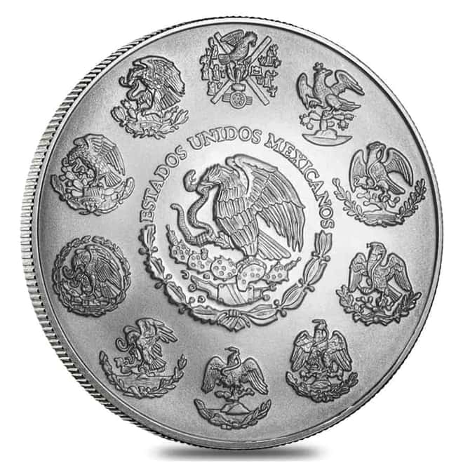 2 oz Mexican Silver Libertad Coin .999 Fine BU (Random Year)