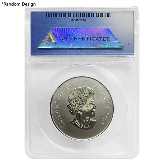 3/4 oz Silver Royal Canadian Mint Coin ANACS MS/SP/PF 69 (Random Design/Year)