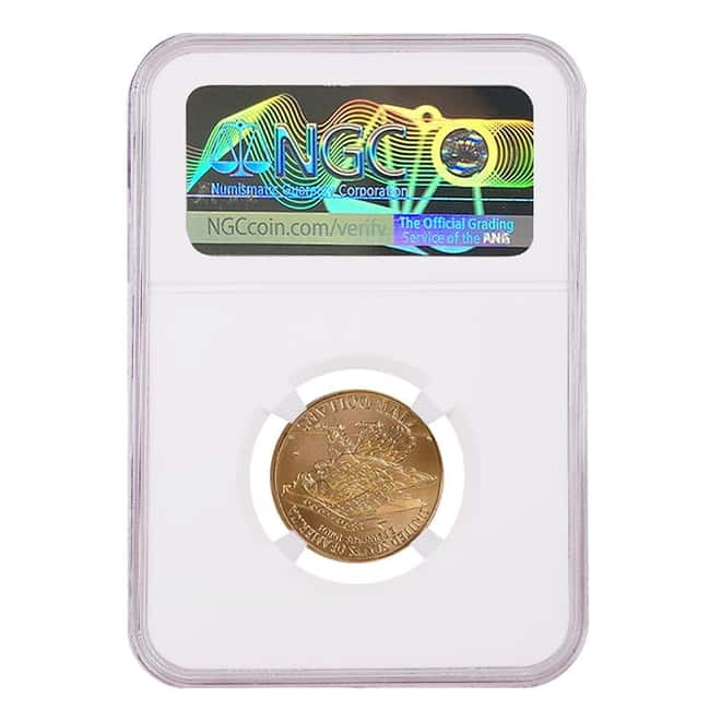 1995 W $5 Olympics Stadium Commemorative Gold Coin NGC MS 70