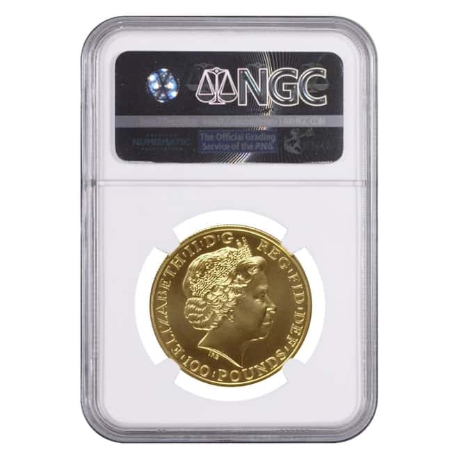 2011 Great Britain 1 oz Gold Britannia Coin NGC MS 69