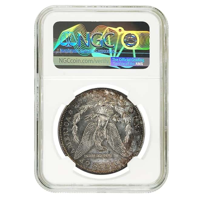 1878 S Morgan Silver Dollar NGC MS 63