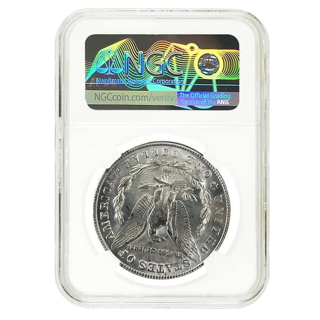 1921 S Morgan Silver Dollar NGC MS 64