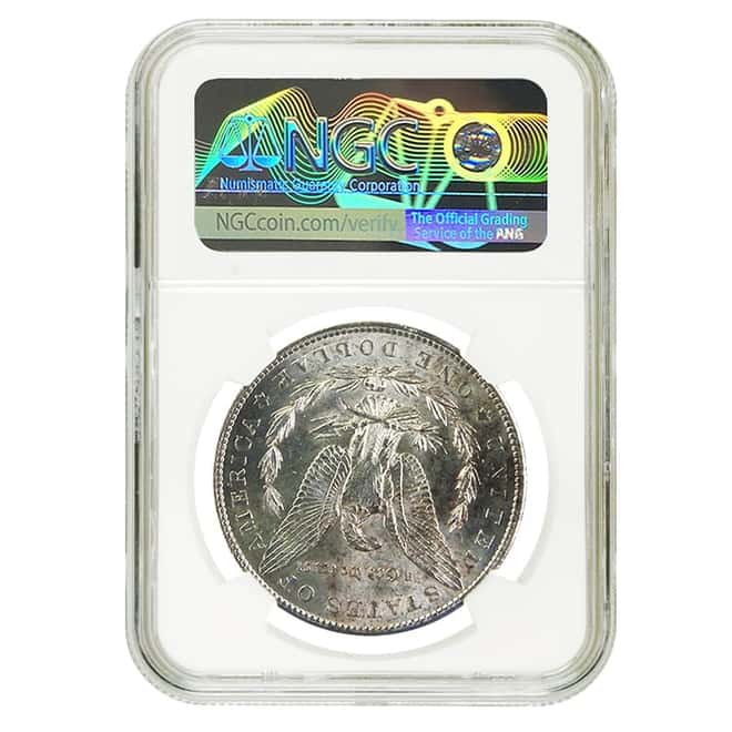 1898 S Morgan Silver Dollar NGC MS 61