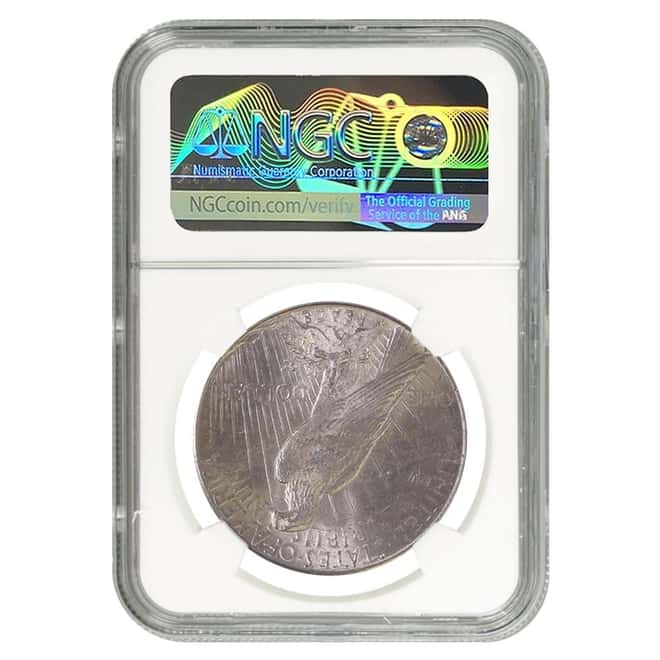 1926 S Peace Silver Dollar $1 NGC MS 62