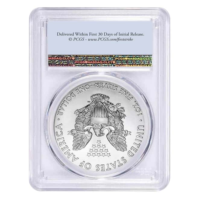 2021 (P) 1 oz Silver American Eagle PCGS MS 70 FS Emergency Issue