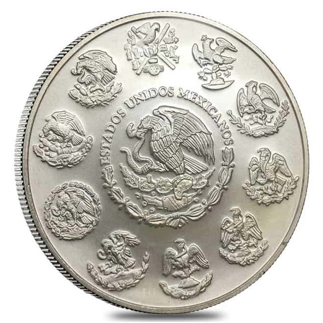 2 oz Mexican Silver Libertad Coin .999 Fine Cull (Random Year)