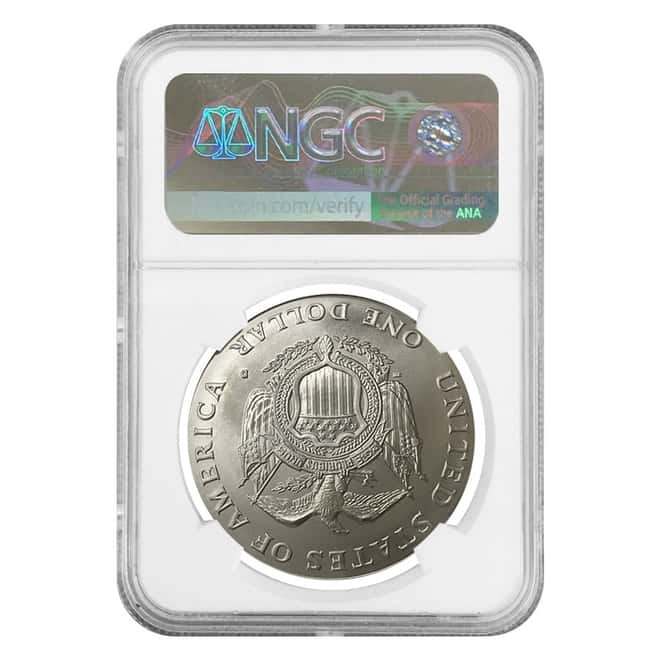 1994 D Capitol $1 Silver Dollar Commemorative NGC MS 70