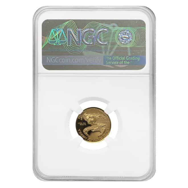 2018 W 1/10 oz $5 Proof Gold American Eagle NGC PF 70 UCAM