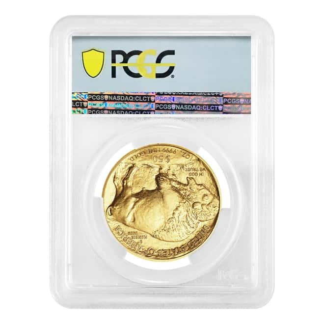2019 1 oz Gold American Buffalo PCGS MS 70 FDOI 