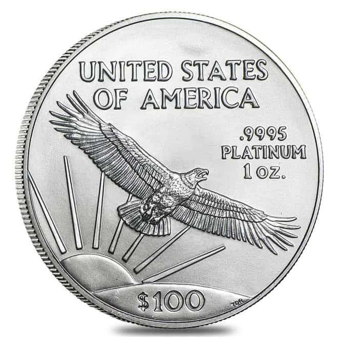 2020 1 oz Platinum American Eagle $100 Coin BU