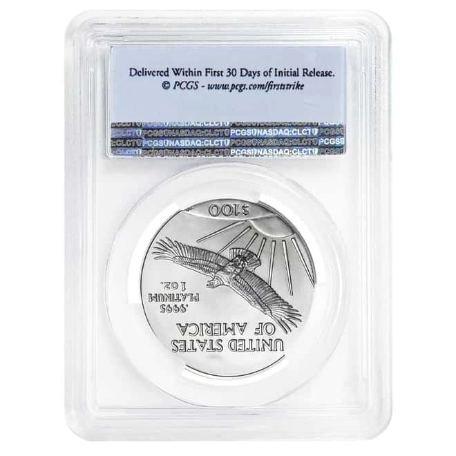 2020 1 oz Platinum American Eagle PCGS MS 70 First Strike