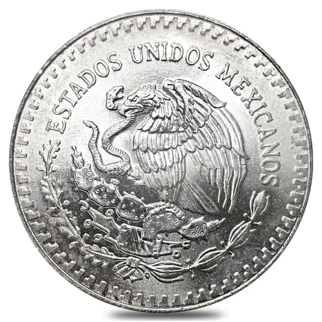 1986 1 oz Mexican Silver Libertad Coin BU