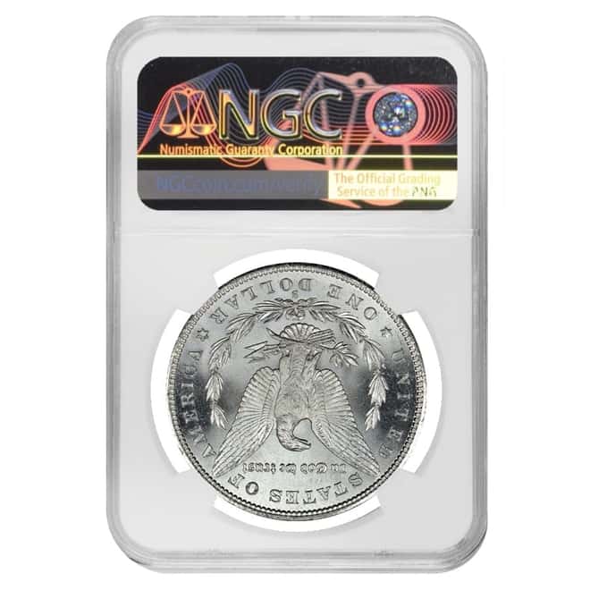 1880 S Silver Morgan Dollar NGC MS 64 PL