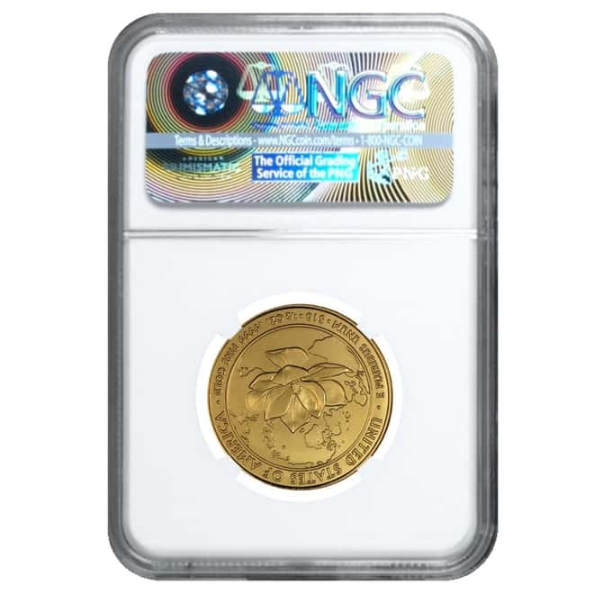 2015 W 1/2 oz $10 First Spouse - Jacqueline Kennedy Gold Coin NGC MS 70 Early Releases