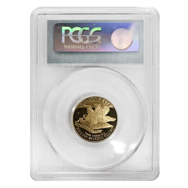 1995 W Gold $5 Commemorative Olympic Torch Runner PCGS PF 70 DCAM