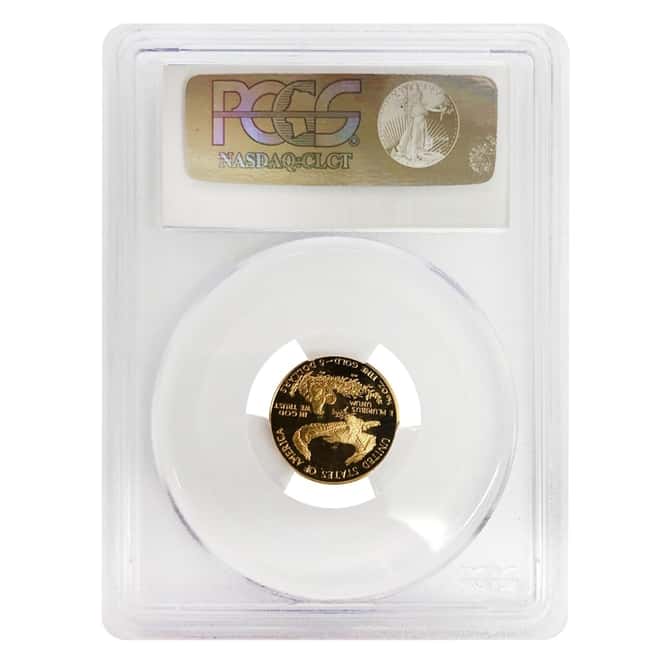 2003 W 1/10 oz $5 Proof Gold American Eagle PCGS PF 70 DCAM