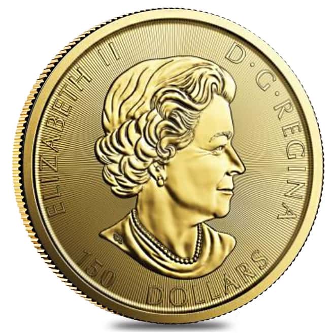 2017 1 oz Canadian Gold 150th Annv. Special Edition Voyageur $150 Coin BU (Not in Assay)