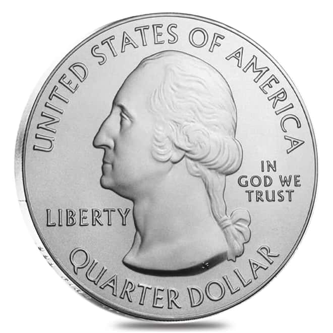 2019 5 oz Silver America the Beautiful ATB Massachusetts Lowell National Historical Park Coin